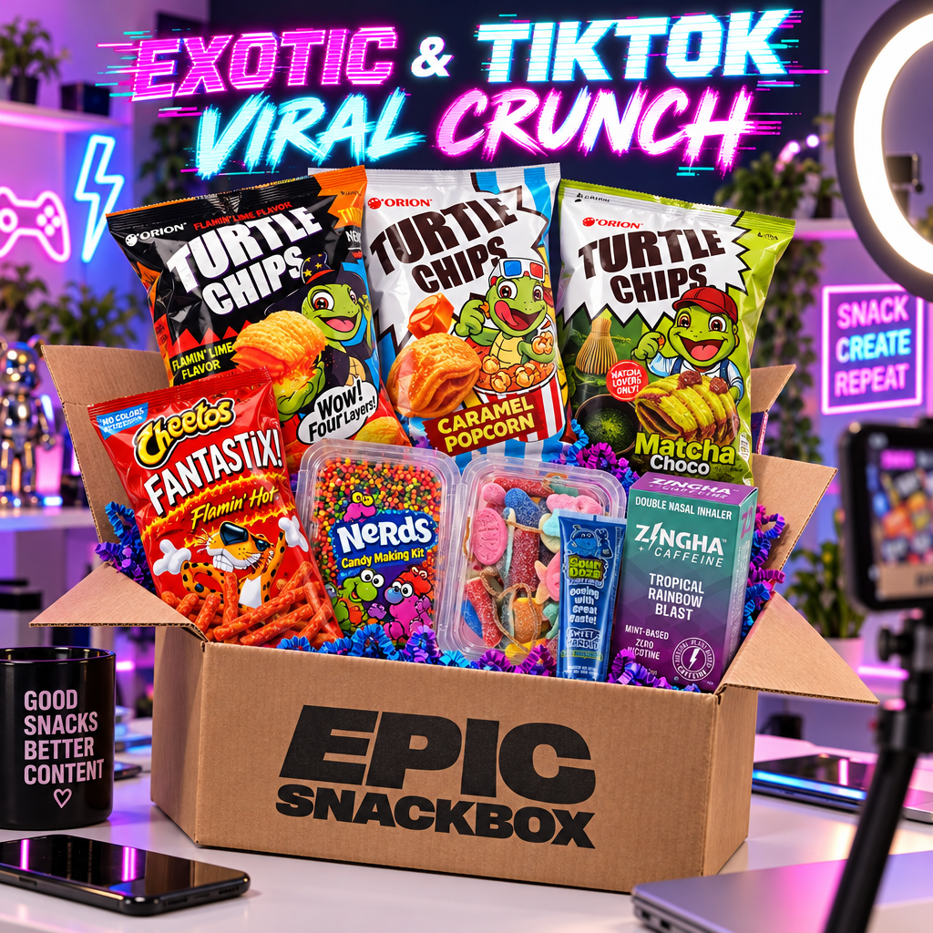 Exotic & TikTok Viral Crunch Box