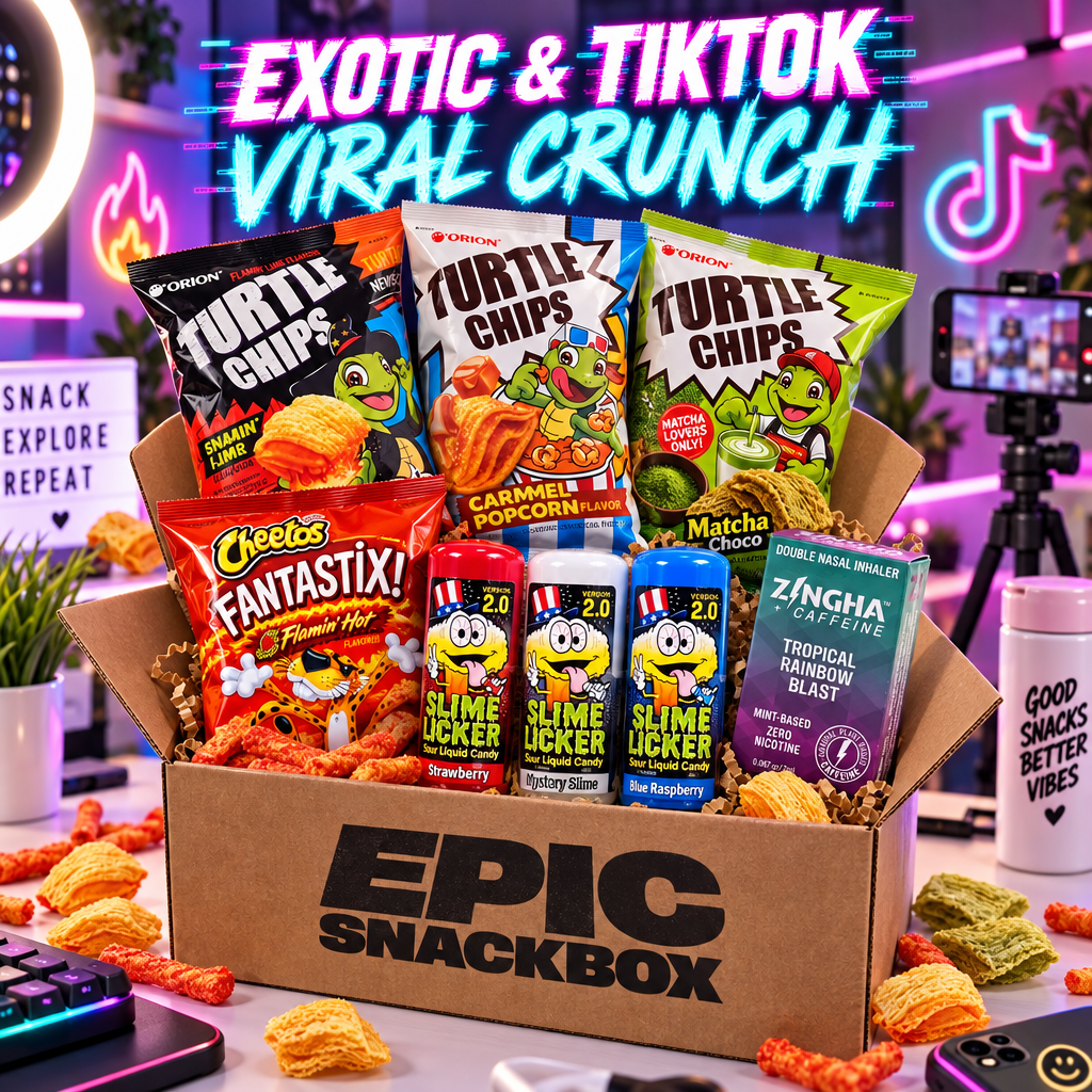 Exotic & TikTok Viral Crunch Box