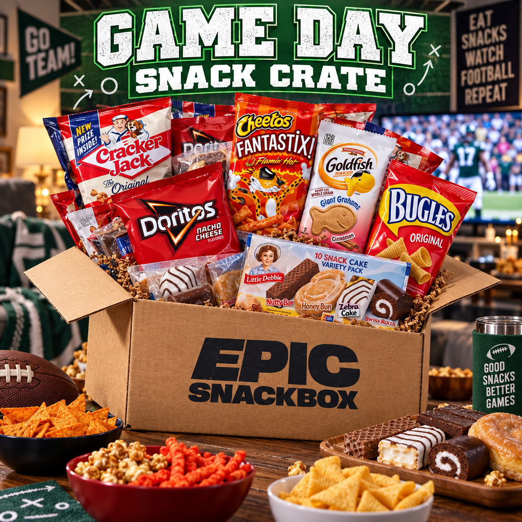 Ultimate Sweet & Savory Game Day Crate