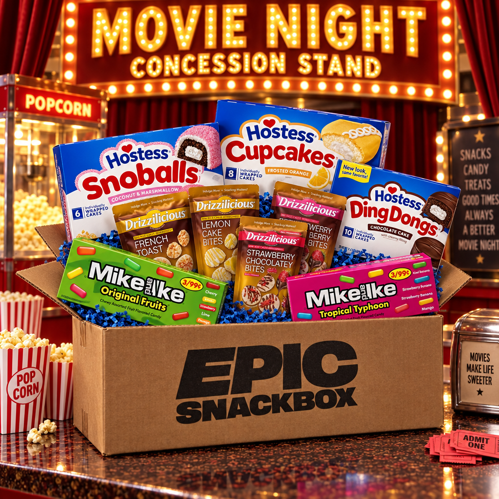 Movie Night Concession Stand Box