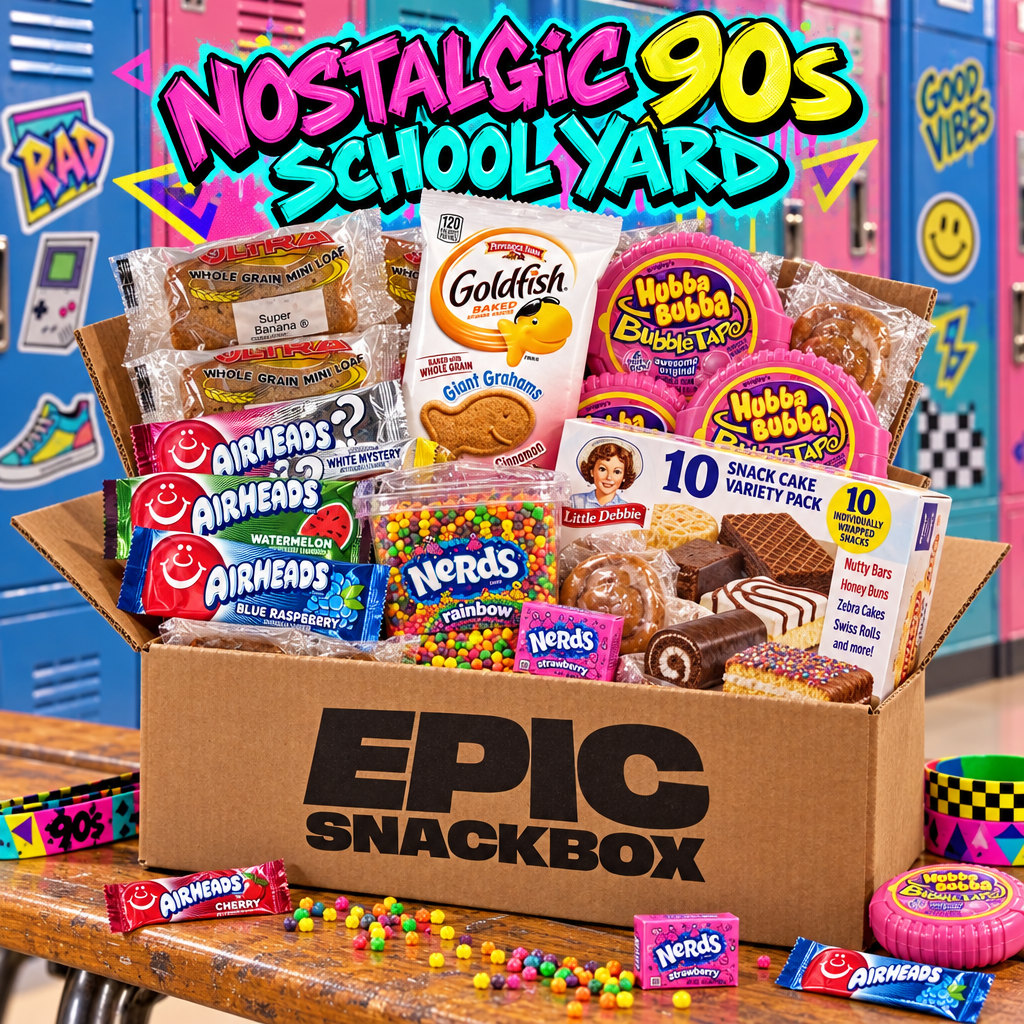Nostalgic 90s School Yard Snacks