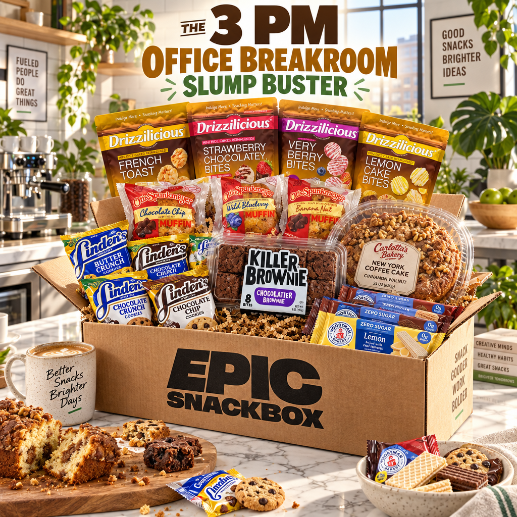 The 3 PM Office Breakroom Slump Buster
