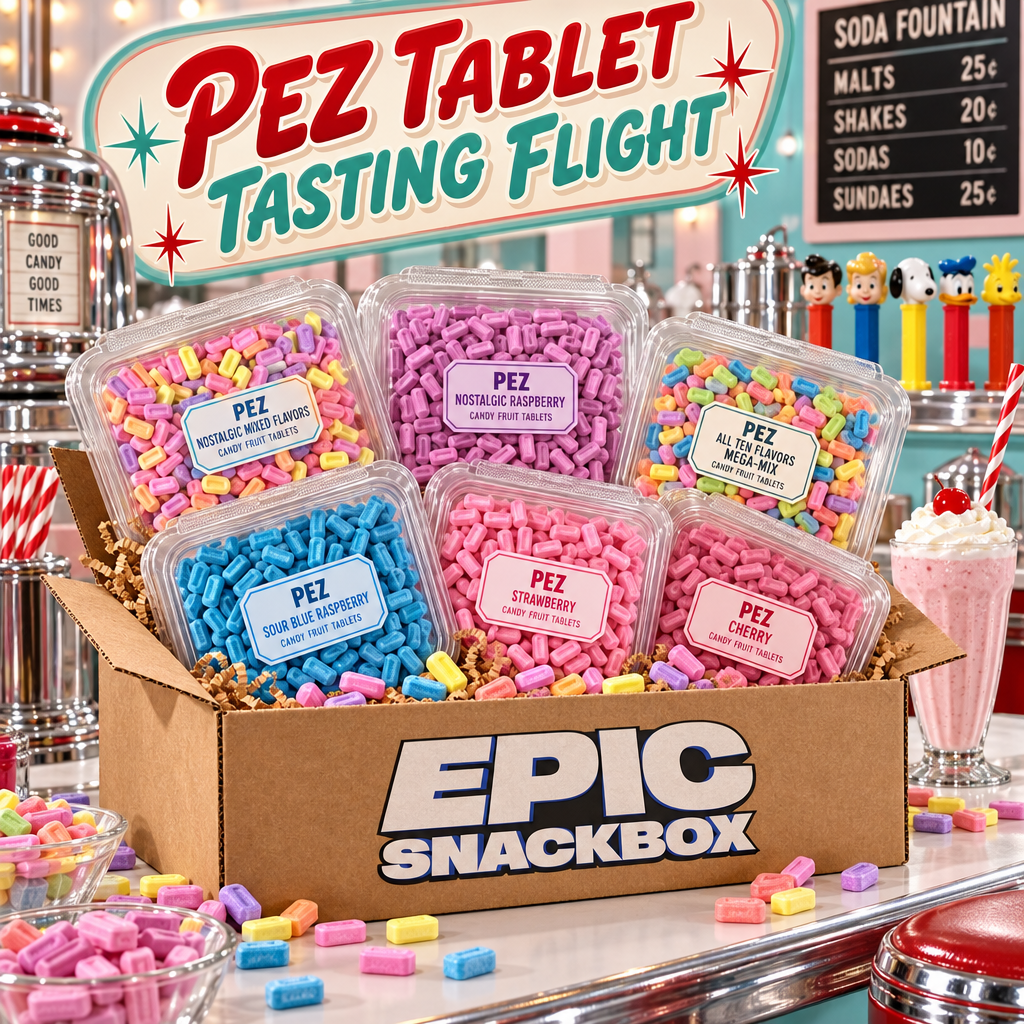 Pez Tablet Tasting Flight