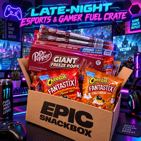 Late-Night Esports & Gamer Fuel Crate