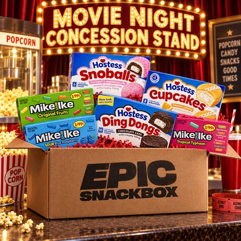 Movie Night Concession Stand Box