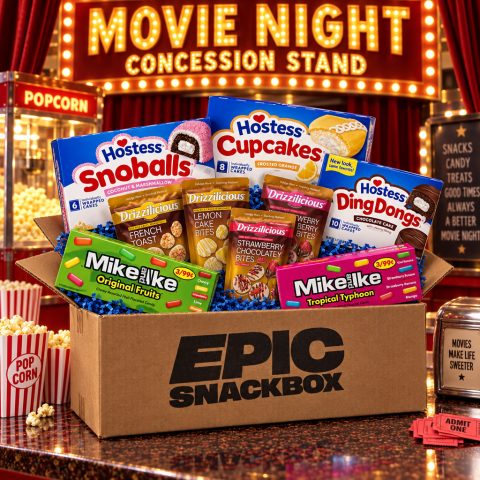 Movie Night Concession Stand Box