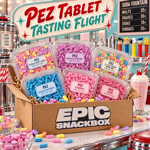 Pez Tablet Tasting Flight