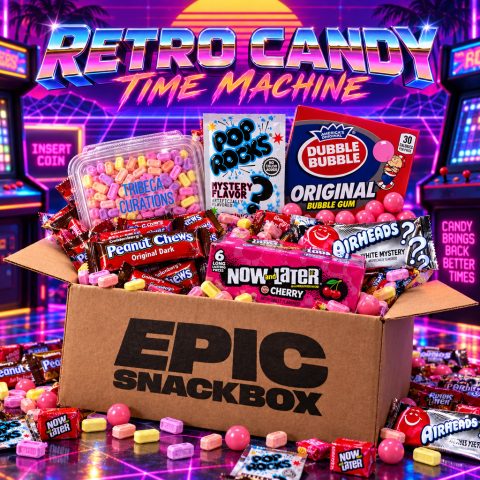 Retro 80s & 90s Candy Time Machine