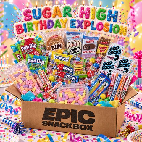 Sugar High Birthday Party Explosion